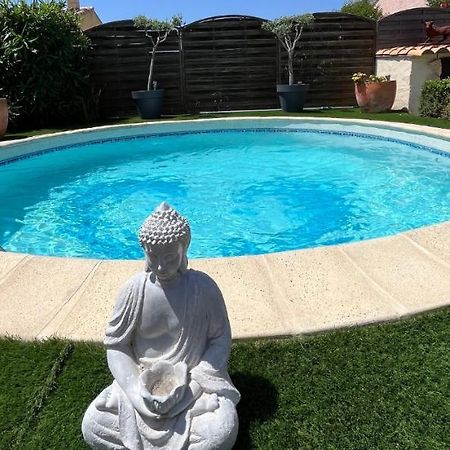 Piscine Cosy, 3 Chambres, 3 Sdb, Havre De Paix A 10 Min Des Plages Mauguio Luaran gambar