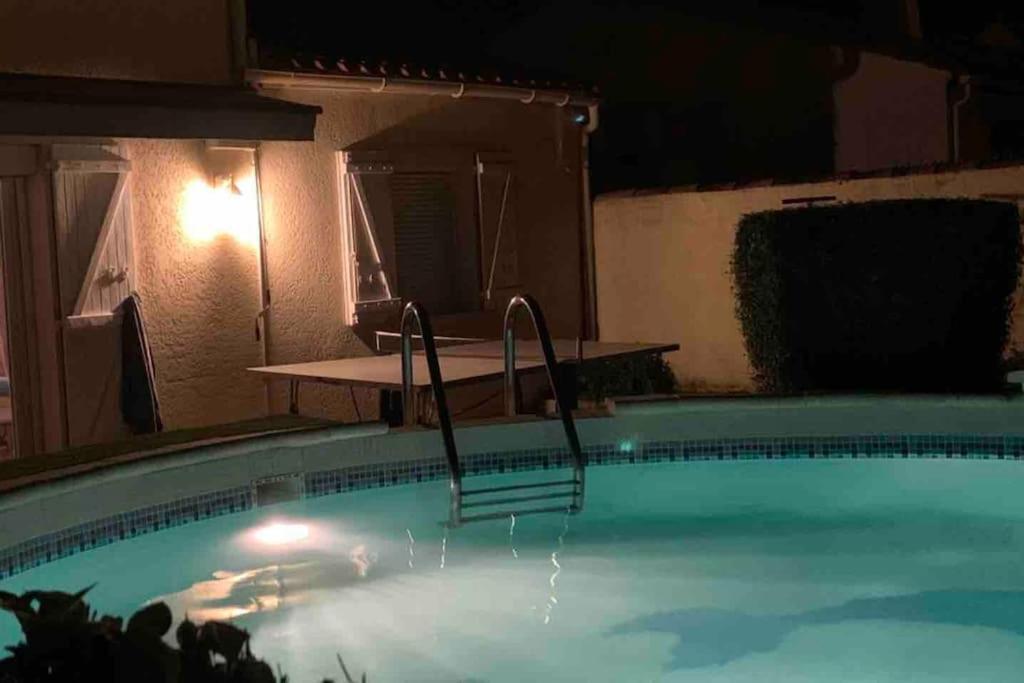 Piscine Cosy, 3 Chambres, 3 Sdb, Havre De Paix A 10 Min Des Plages Mauguio Luaran gambar