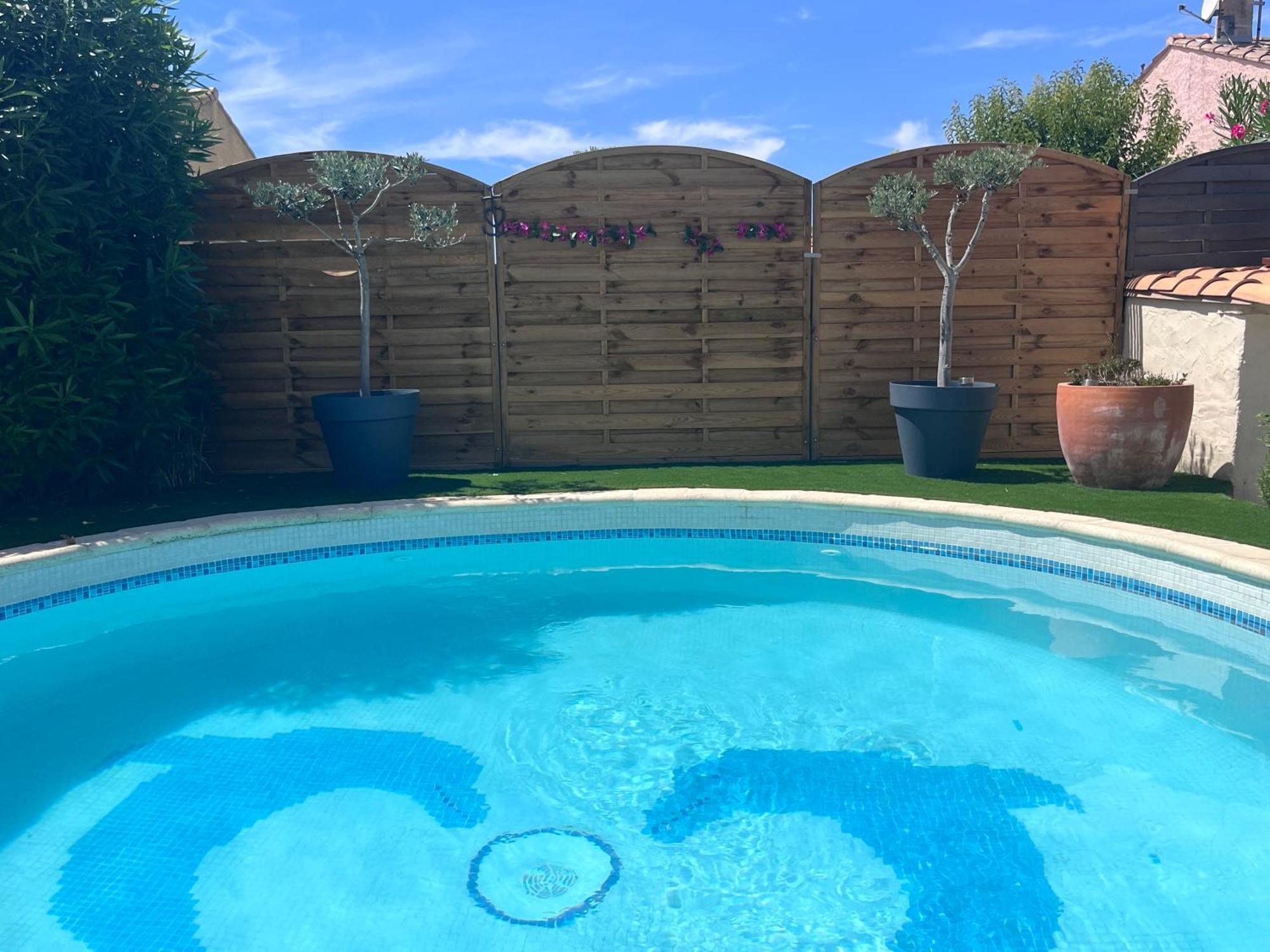 Piscine Cosy, 3 Chambres, 3 Sdb, Havre De Paix A 10 Min Des Plages Mauguio Luaran gambar
