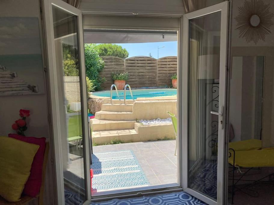 Piscine Cosy, 3 Chambres, 3 Sdb, Havre De Paix A 10 Min Des Plages Mauguio Luaran gambar