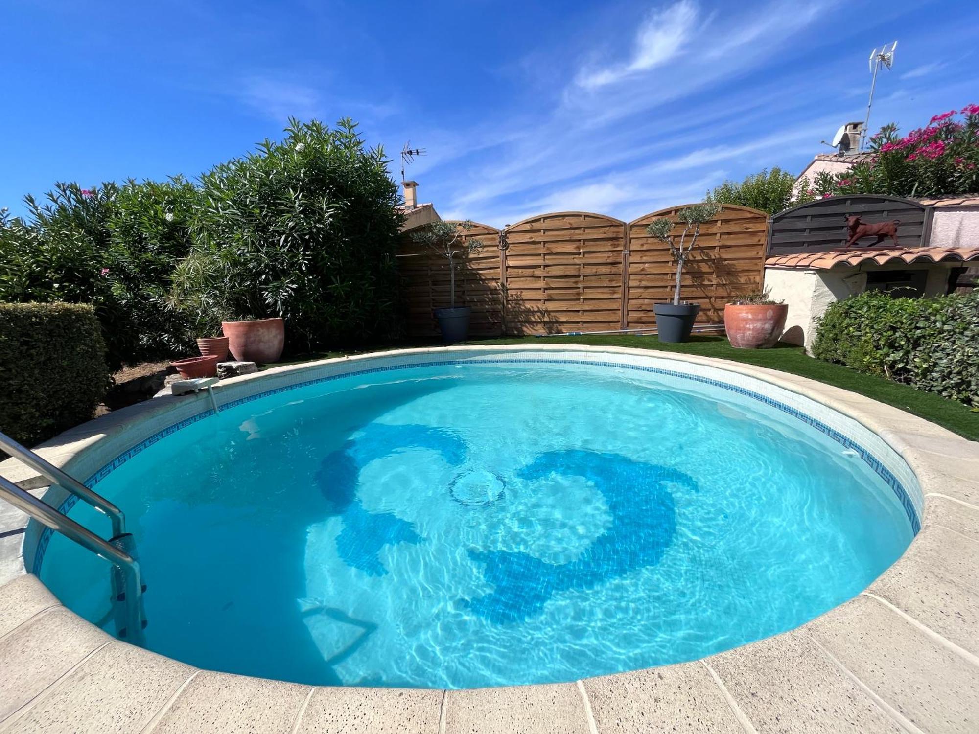 Piscine Cosy, 3 Chambres, 3 Sdb, Havre De Paix A 10 Min Des Plages Mauguio Luaran gambar